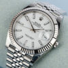 Rolex Datejust 41 White Dial Gold & Steel Men's Watch M126334-0009