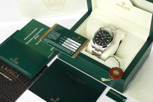 Rolex MILGAUSS Oyster, 40 mm, Oystersteel M116400GV-0001