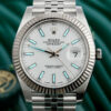 Rolex Datejust 41 White Dial Gold & Steel Men's Watch M126334-0009