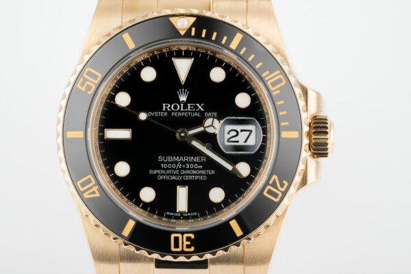 Rolex Submariner M126618LN-0002 Oyster, 41 mm, yellow gold