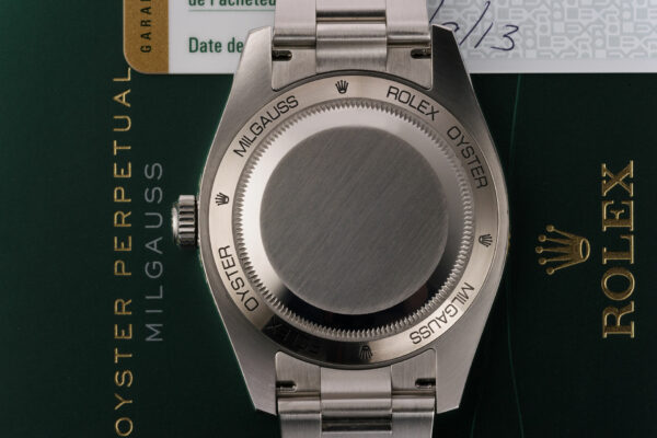 Rolex MILGAUSS Oyster, 40 mm, Oystersteel M116400GV-0001