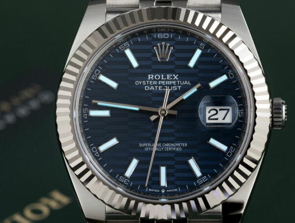 Rolex Datejust M126334-0002 Oyster, 41 mm, Oystersteel and White Gold