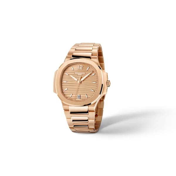 Patek Philippe Nautilus Rose Gold 7118-1R-010 with Golden Brown Opaline dial