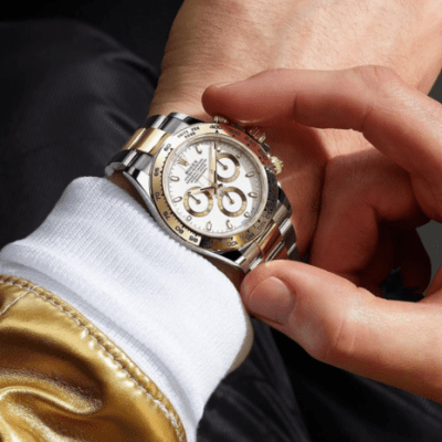 Rolex Daytona Steel & Gold White Dial 116503