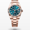 Rolex Sky-Dweller Everose Gold Blue-Green Turquoise Men’s Watch