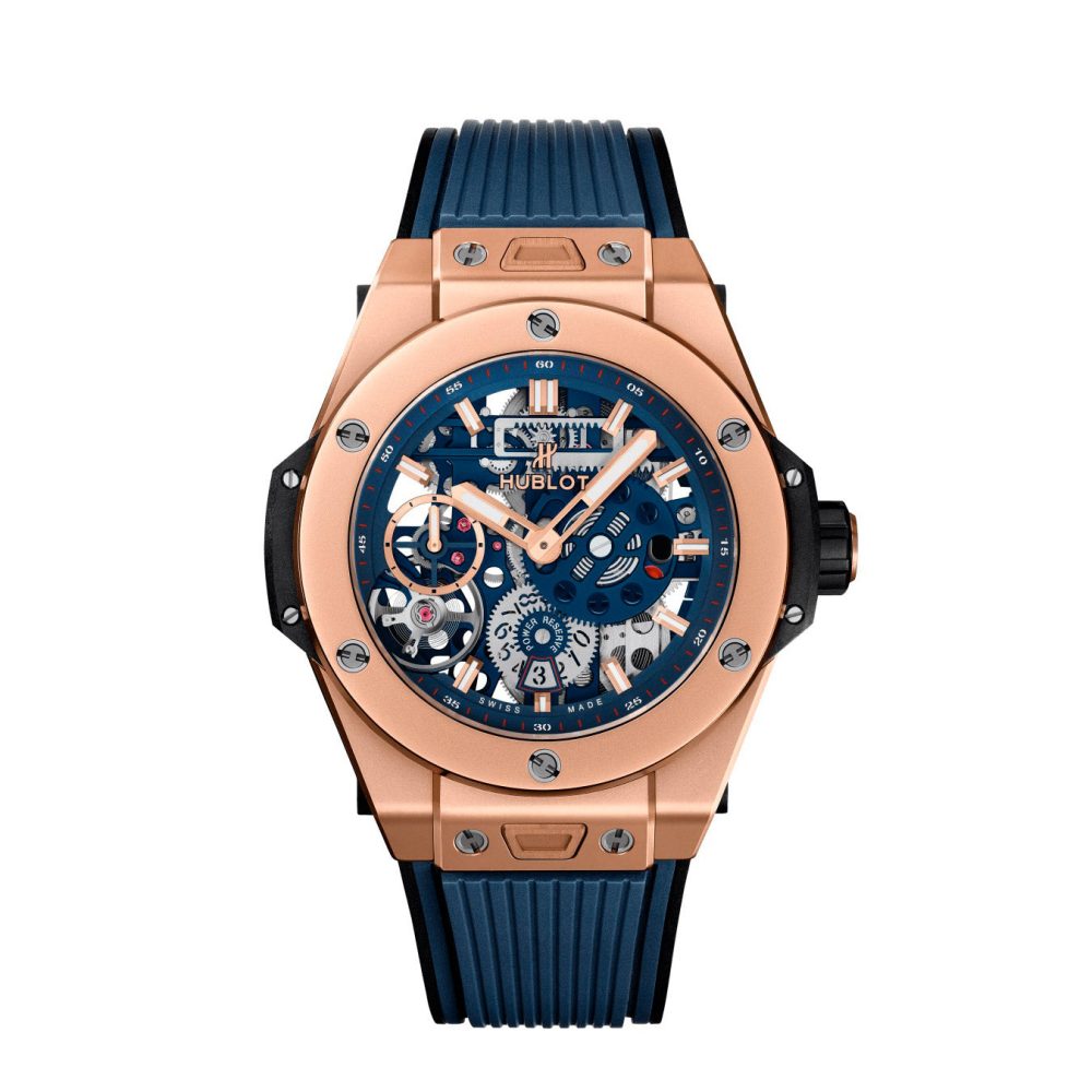 Hublot Big Bang Meca-10 King Gold  Blue 45mm, Ref# 414.OI.5123.RX