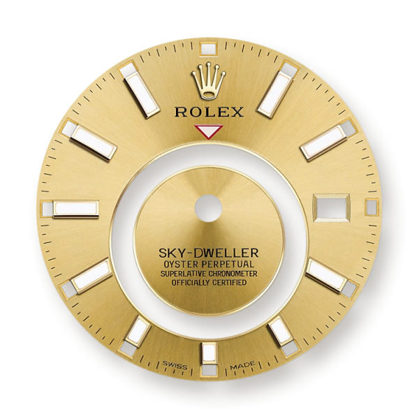 Rolex Sky-Dweller 42mm, 18k Yellow Gold, Ref# 326938-0003