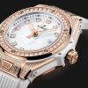 Hublot Big Bang ONE CLICK KING GOLD WHITE PAVÉ Ref# 485.OE.2210.RW.1604