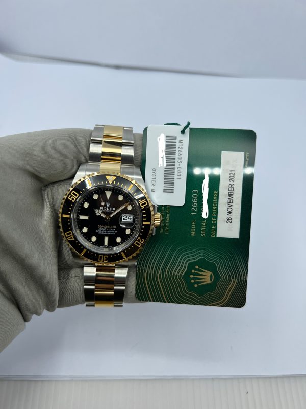 Rolex Sea-Dweller, Stainless Steel and 18k Yellow Gold, 43mm, Ref# 126603-0001