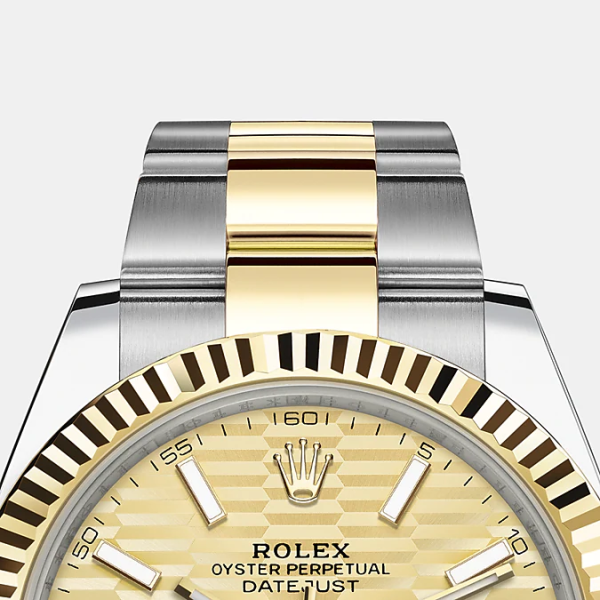 Rolex Datejust 41mm, Oystersteel and 18k Yellow Gold, Ref# 126333-0021