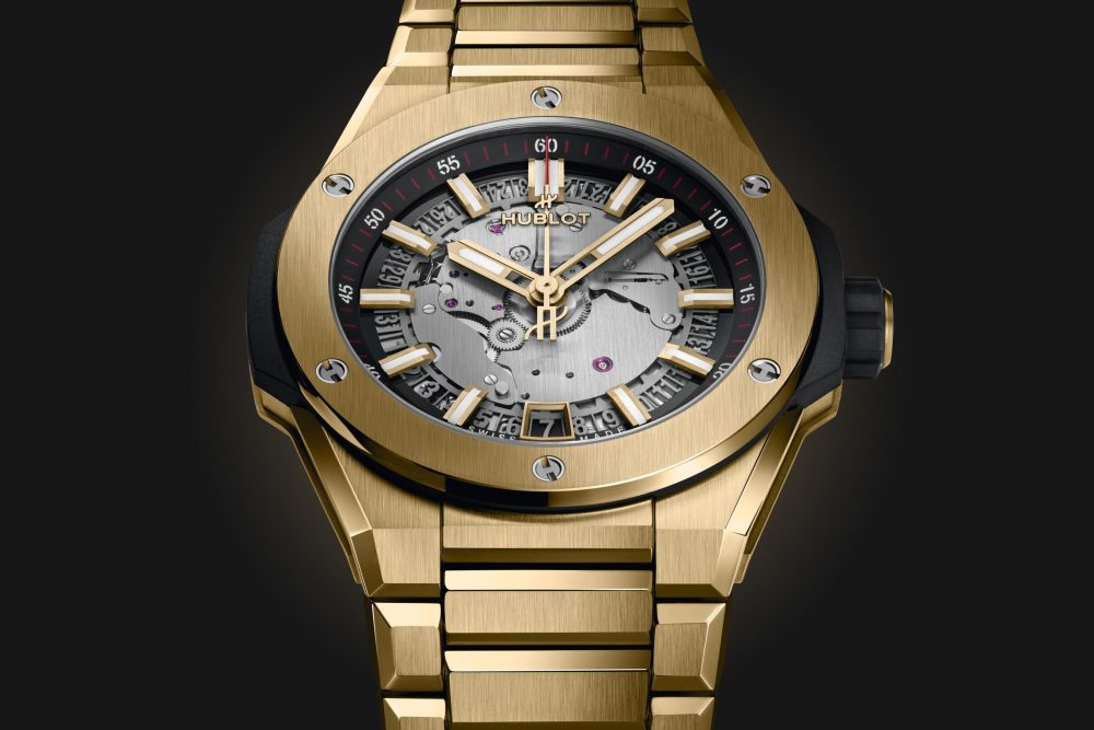 Hublot Big Bang INTEGRATED TIME ONLY YELLOW GOLD Ref# 456.VX.0130.VX