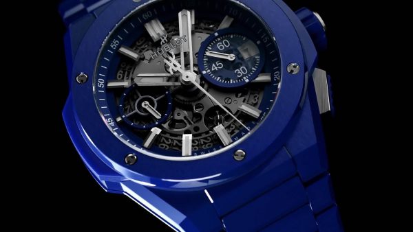 Hublot Big Bang Integrated Blue Indigo Ceramic Ref# 451.EX.5129.EX