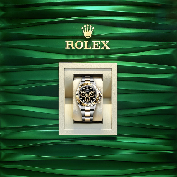 Rolex Cosmograph Daytona, 18k Yellow Gold and Stainless Steel, 40mm, Ref# 116503-0011