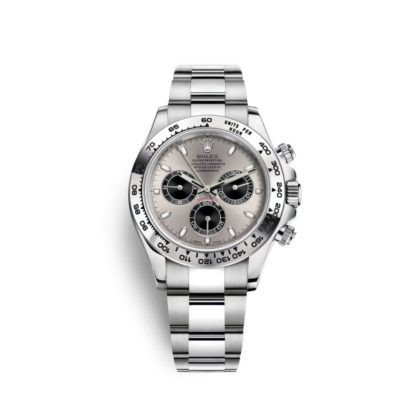 Rolex Cosmograph Daytona, 18k White Gold, 40mm, Ref# 116509-0072