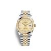 Rolex Datejust 36mm, Oystersteel and 18k Yellow Gold, Ref# 126203-0045