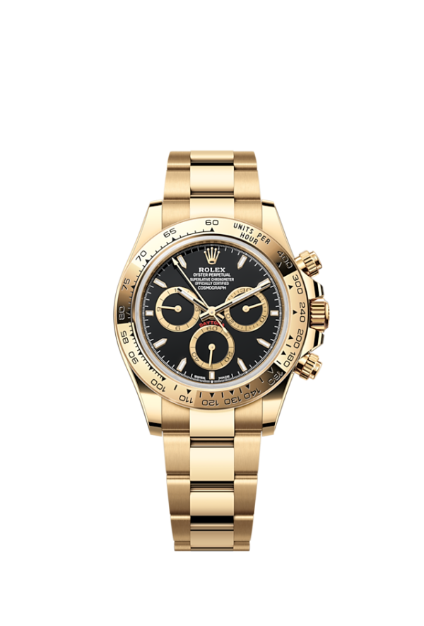 Rolex Cosmograph Daytona 40mm, 18k Yellow Gold, Ref# 126508-0004