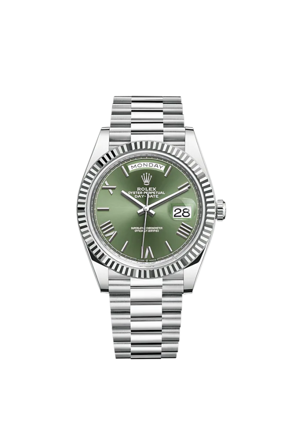 Rolex Day-Date, 40mm, Platinum, Ref# 228236-0008