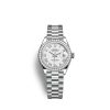 Rolex Lady-Datejust 28mm, 18k White Gold, Ref# 279139rbr-0013