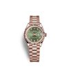 Rolex Lady-Datejust 28, 18k Everose Gold, Ref# 279175-0009