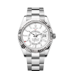 Rolex Sky-Dweller, 42mm, Oystersteel and 18k White Gold, White, Oyster, Ref# 336934-0003