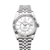 Rolex Sky-Dweller, 42mm, Oystersteel and 18k White Gold, White, Jubilee, Ref# 336934-0004