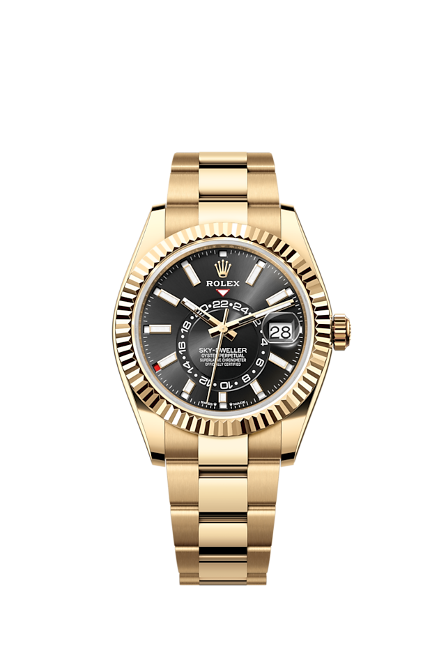 Rolex Sky-Dweller, 42mm, 18k Yellow Gold, Ref# 336938-0002