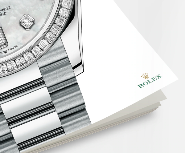 Rolex Day-Date, 36mm, Platinum and Diamonds, Ref# 128396tbr-0005