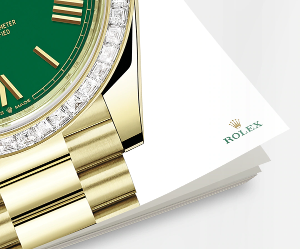 Rolex Day-Date, 40mm, 18k Yellow Gold and Diamonds, Ref# 228398tbr-0039