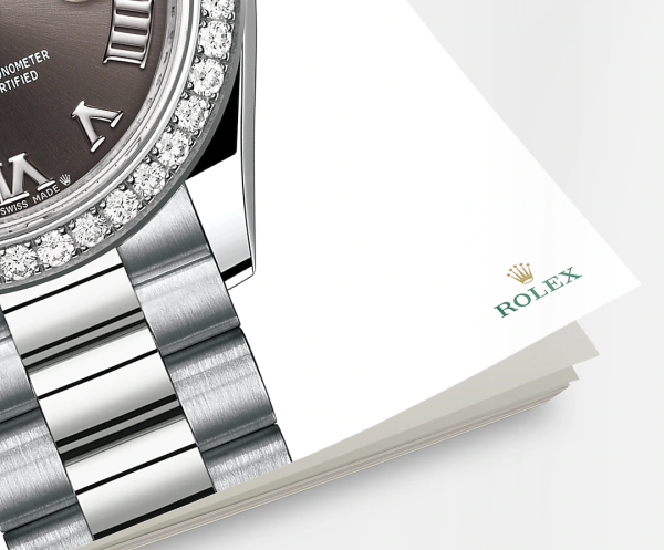 Rolex Lady-Datejust 28mm, 18k White Gold, Ref# 279139rbr-0010