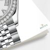 Rolex Lady-Datejust 28, Oystersteel and 18k White Gold, Ref# 279384RBR-0019