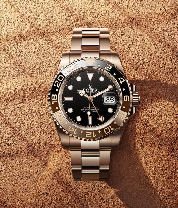 Rolex GMT-Master II Rootbeer, 18k Everose gold, 40mm, Ref# 126715chnr-0001