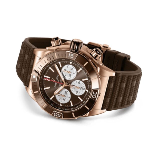 Breitling Super Chronomat B01 44 18k Red Gold Ref# RB0136E31Q1S1