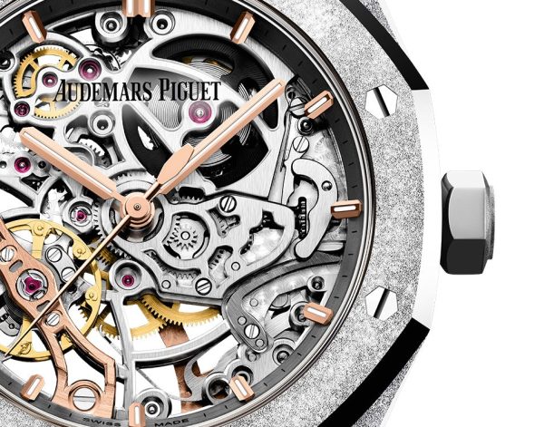 Audemars Piguet Royal Oak DOUBLE BALANCE WHEEL OPENWORKED Ref# 15466BC.GG.1259BC.01