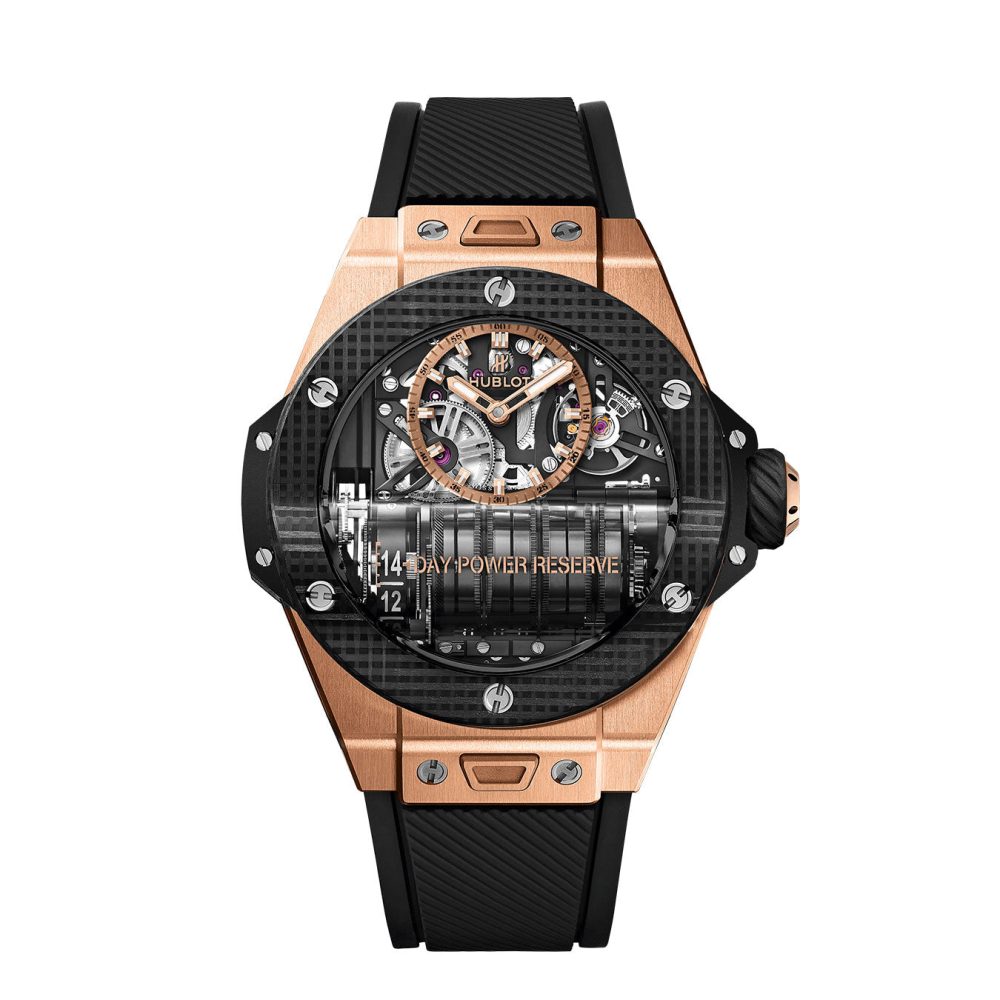 Hublot Big Bang MP-11 POWER RESERVE 14 DAYS KING GOLD 3D CARBON Ref# 911.OQ.0118.RX