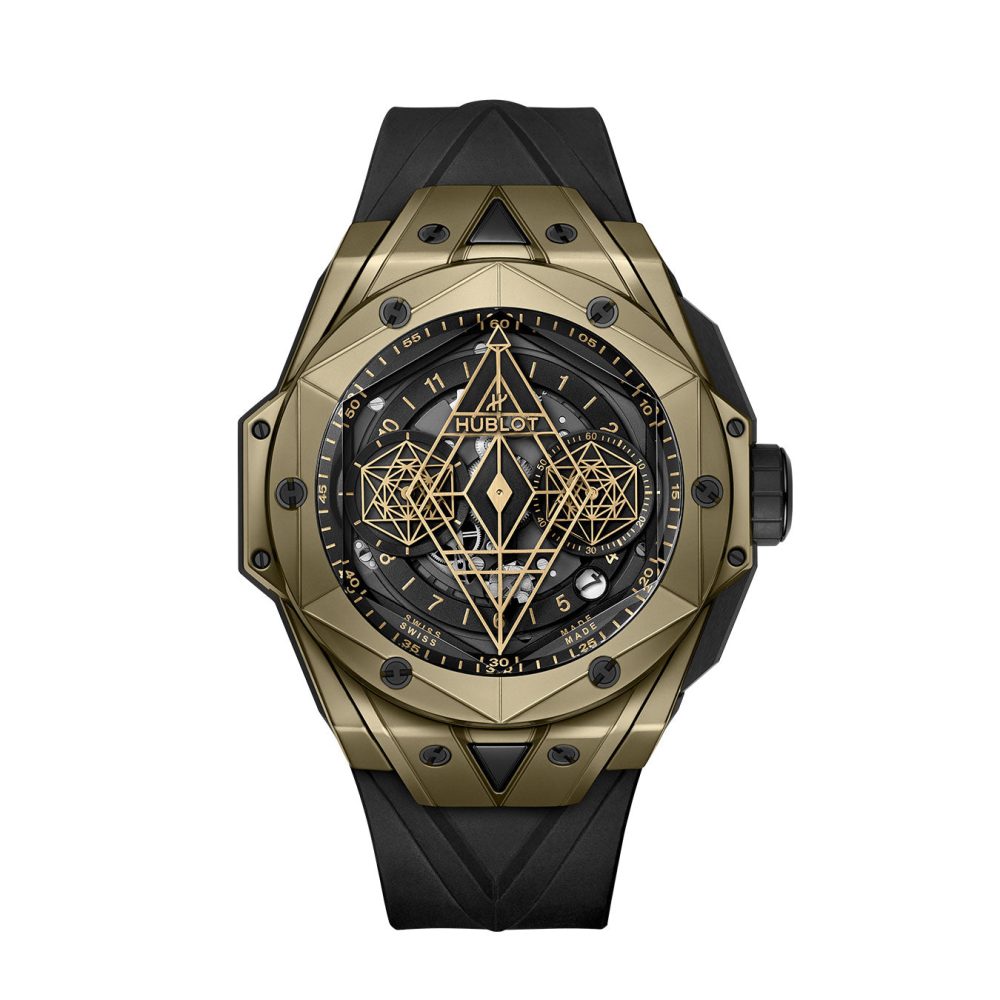 Hublot Big Bang SANG BLEU II MAGIC GOLD Ref# 418.MX.1103.RX.MXM22