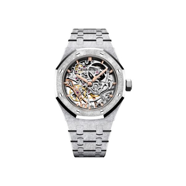 Audemars Piguet Royal Oak DOUBLE BALANCE WHEEL OPENWORKED Ref# 15466BC.GG.1259BC.01