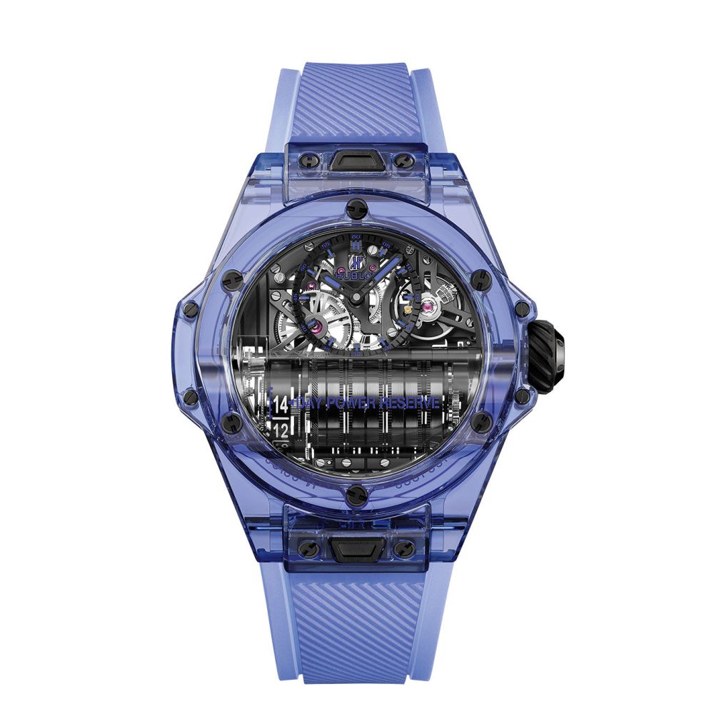 Hublot Big Bang MP-11 POWER RESERVE 14 DAYS BLUE SAPPHIRE Ref# 911.JL.0119.RX