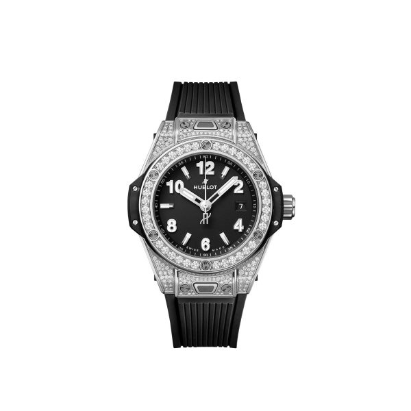 Hublot Big Bang ONE CLICK STEEL PAVÉ Ref# 485.SX.1170.RX.1604