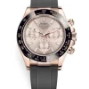 Rolex Cosmograph Daytona 116515ln Sundust Diamond Dial Oysterflex Everose Watch