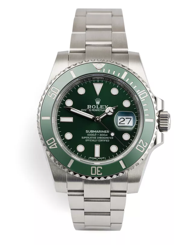 ROLEX 116610LV SUBMARINER DATE 40 "HULK"