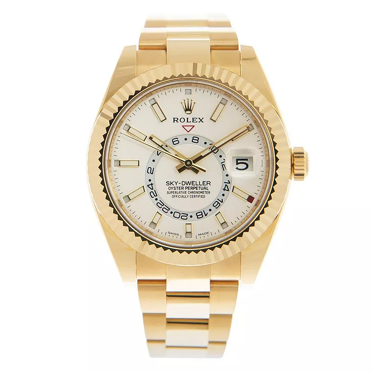 Rolex 326938 Sky-Dweller White Dial