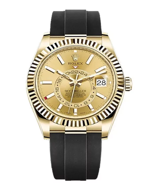 Rolex 326238 Sky Dweller 42mm Gold Kadran