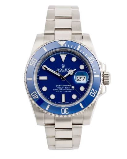 Rolex 116619LB Submariner Date Smurf 18ct