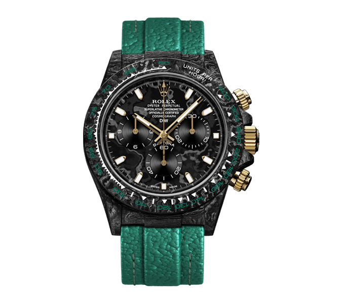 ROLEX Diw Daytona carbon emerald 40mm oyster carbon