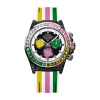 ROLEX Diw Daytona carbon rainbow candy 40mm carbon