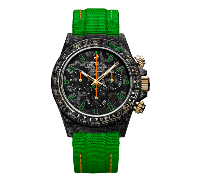 ROLEX Diw Daytona carbon all carbon lime 40mm oyster black