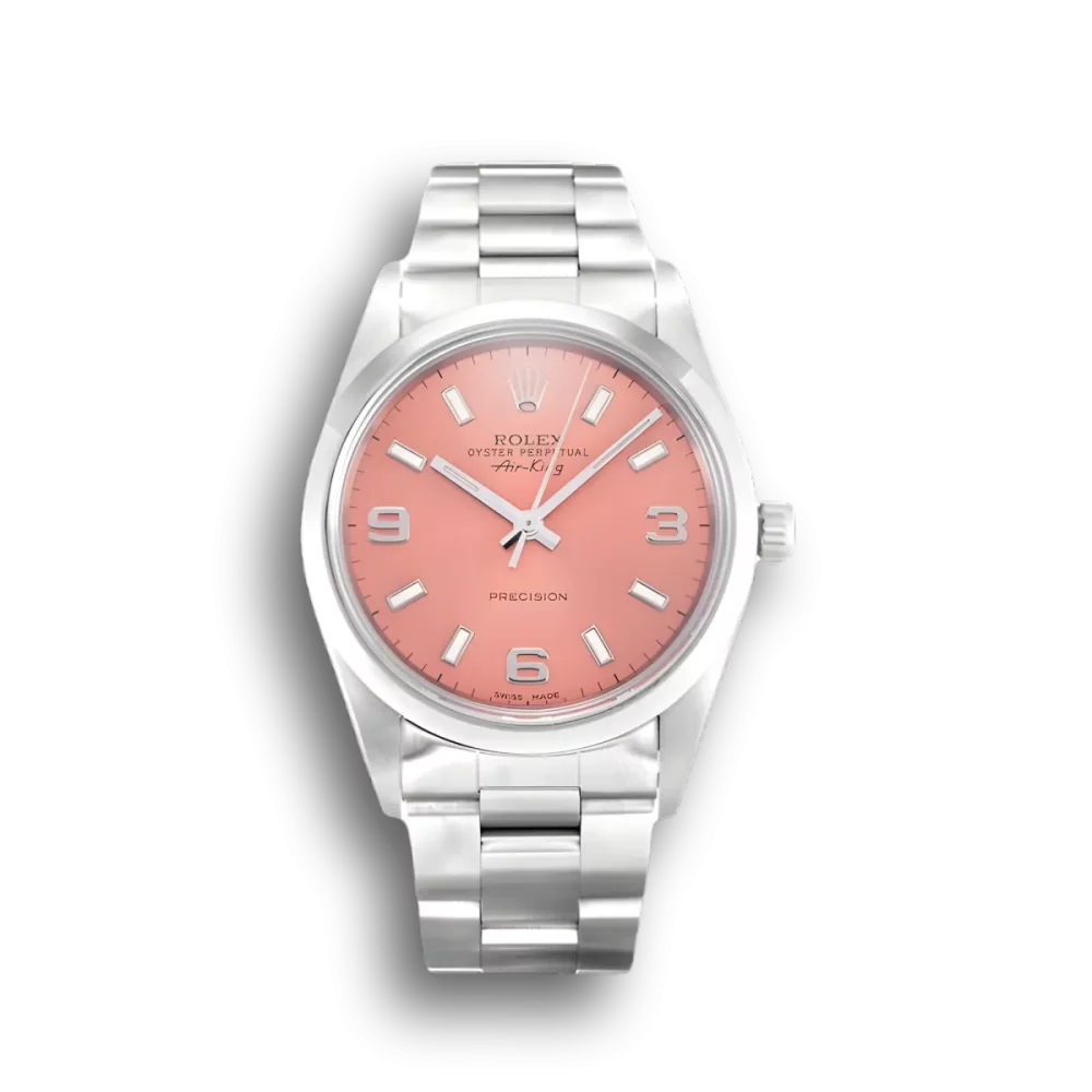 Rolex Air-King 34mm Dial Pink Ref.14000