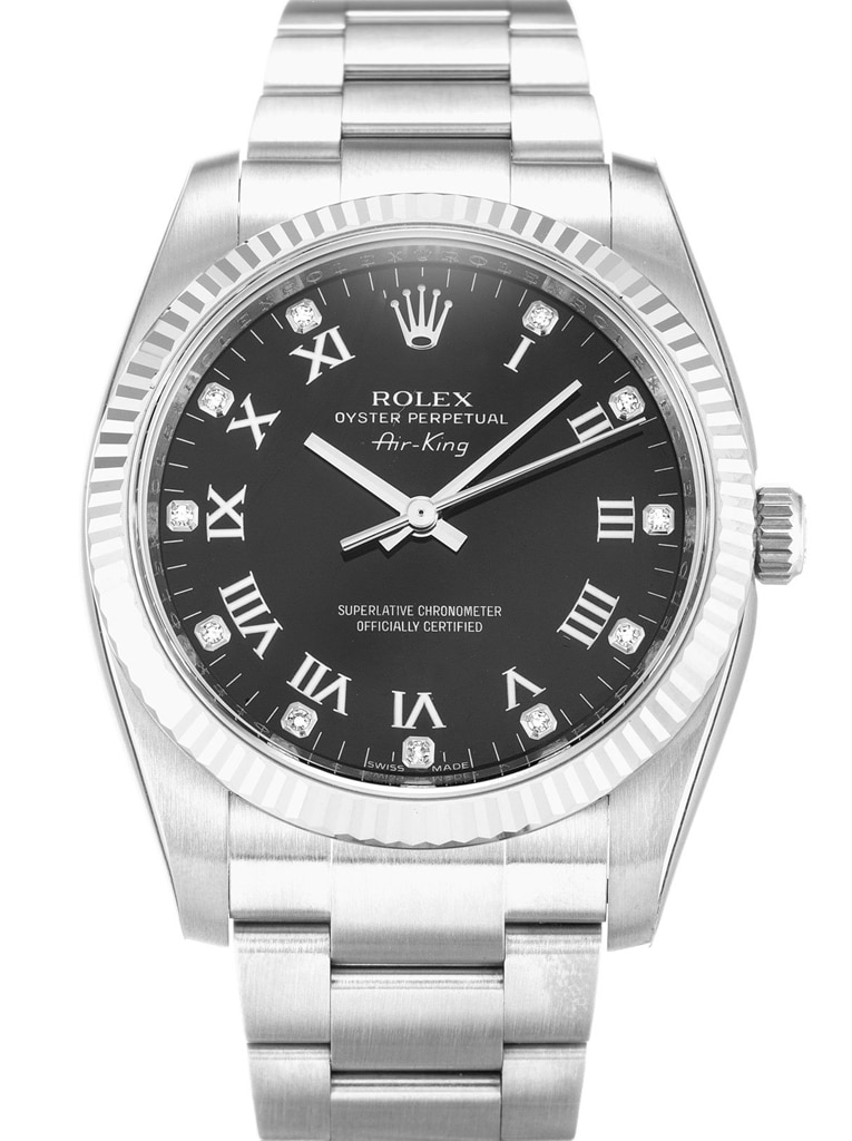 Rolex Air-King 34mm Dial Black Ref.114234