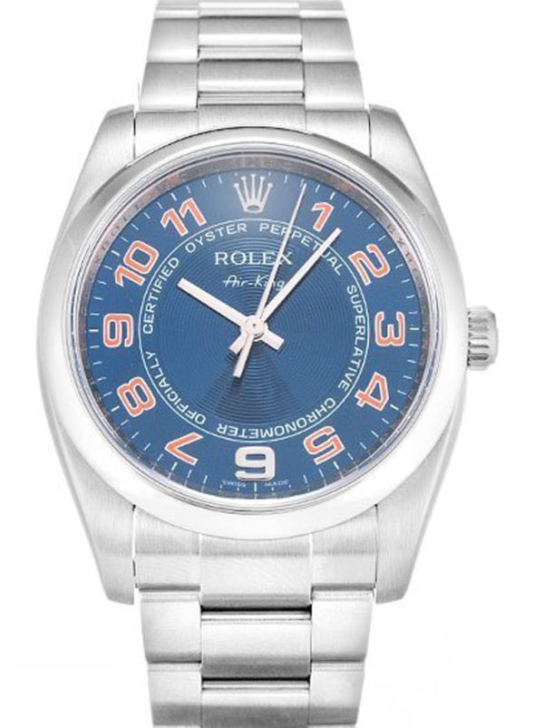 Rolex Air-King 34mm Dial Blue Ref.114200