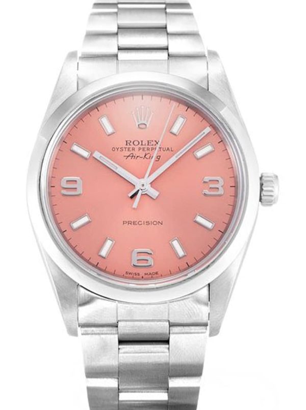 Rolex Air-King 34mm Dial Pink Ref.14000